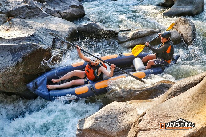 Inflatable Kayaking and Trekking Adventure - Key Points