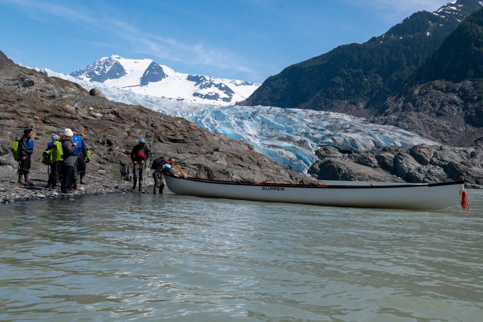 Juneau: Mendenhall Glacier Lake Canoe Day Trip and Hike - Key Points