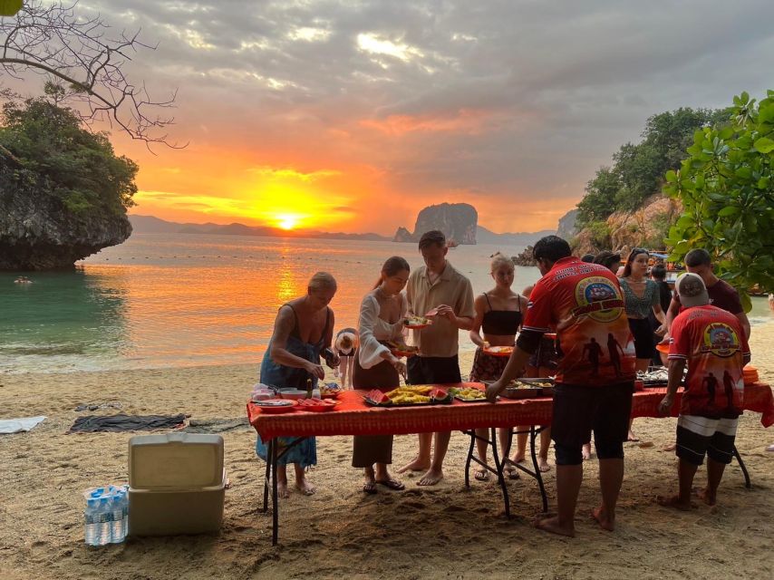 Krabi: Hong Island Sunset Tour With BBQ and Snorkeling - Key Points