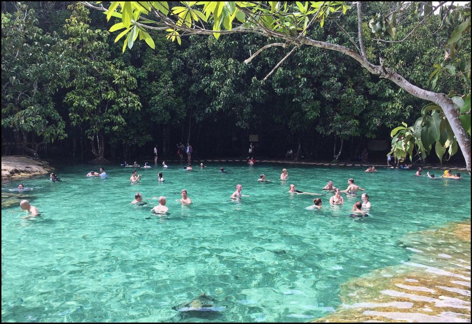 Krabi Tiger Cave, Emerald Pool, Hot Spring Waterfall Jungle - Key Points