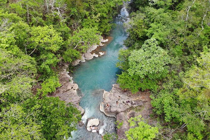 La Leona Waterfall Cliffjumping White Water Tubbing Privatetour - Key Points