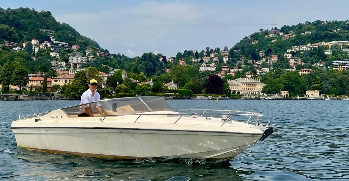 Lake Como: Private Boat Tour With a Captain - Tour Overview and Pricing