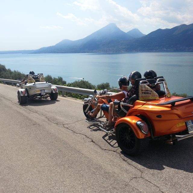 Lake Garda and Verona: 8-Hour Trike / Ryker Rental - Key Points