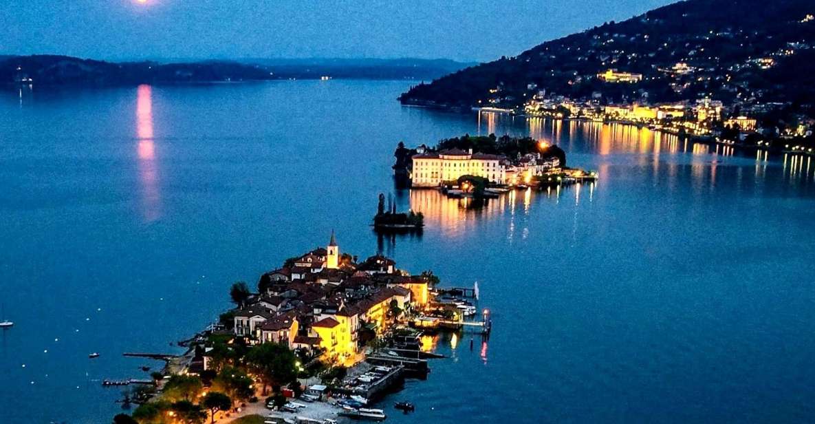 Lake Maggiore: Boat Dinner at Isola Pescatori From Feriolo - Key Points