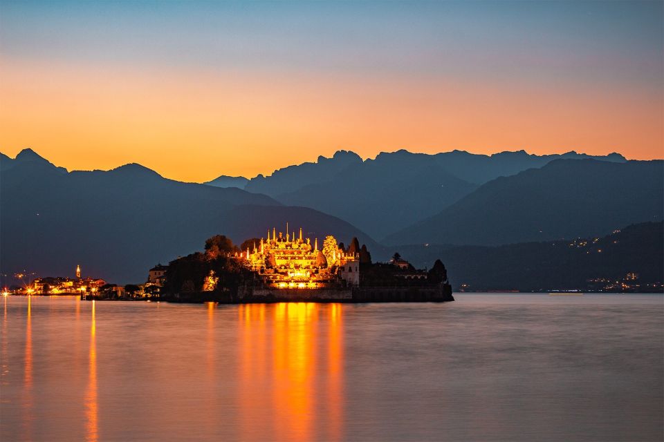 Lake Maggiore, Stresa and Borromean Islands Sunset Cruise - Key Points