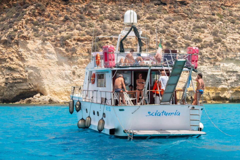 Lampedusa: Sunset With Aperitif, Night Baths and Dinner - Key Points