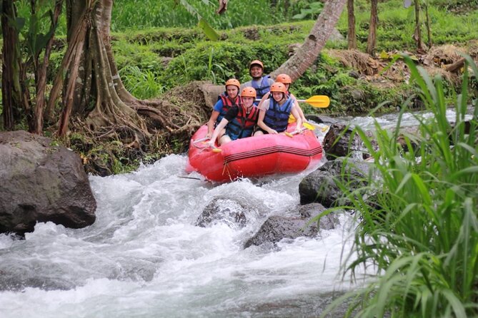 (Less Stairs) Bali Telaga Waja Rafting & Zipline - Lunch, Transfer - Key Points