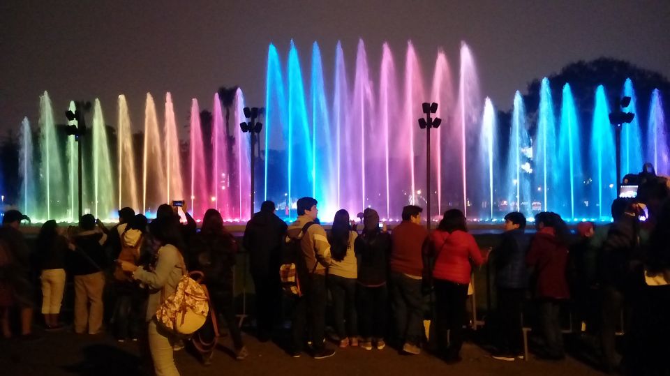 Lima: Live Magic Water Show Experience