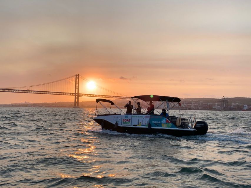 Lisbon: 2-Hour Private Boat Tour With 6 Bottles of Champagne - Key Points