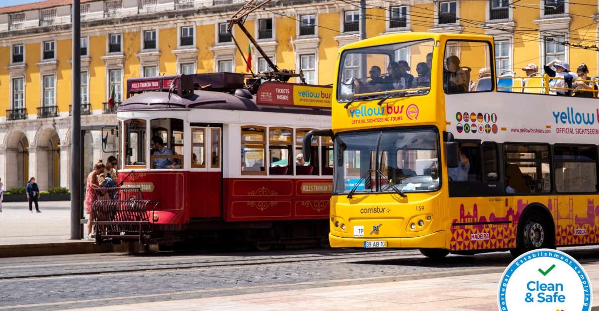 Lisbon 3-in-1 Hop-On Hop-Off Bus and Tram Tours - Key Points