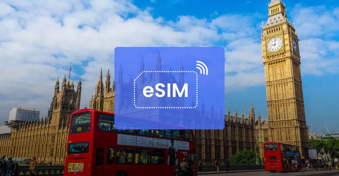 London: UK and Europe Esim Roaming Mobile Data Plan - Key Points