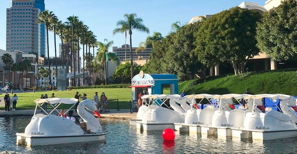 Long Beach: Swan Boat Rental at Rainbow Lagoon - Key Points