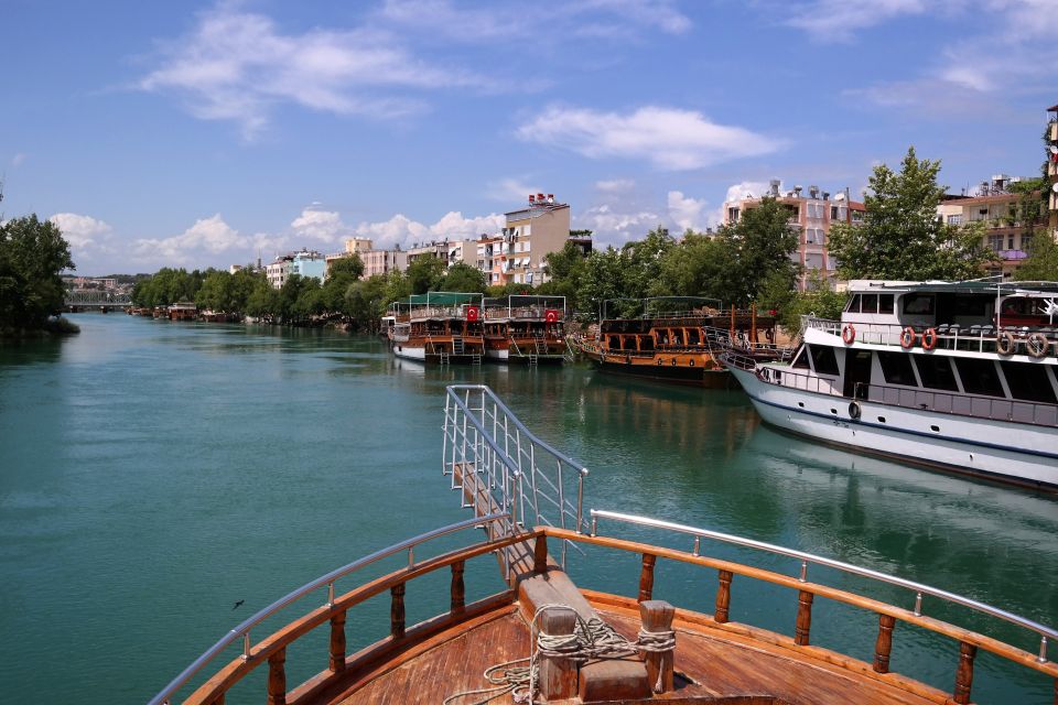 Manavgat Cruise & Grand Bazaar W/Lunch and Unlimited Drinks - Key Points