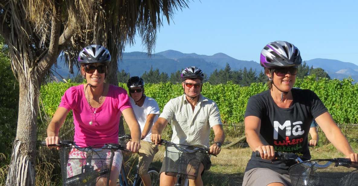 Marlborough: Half Guided and Half Self-Guided Bike Wine Tour - Key Points