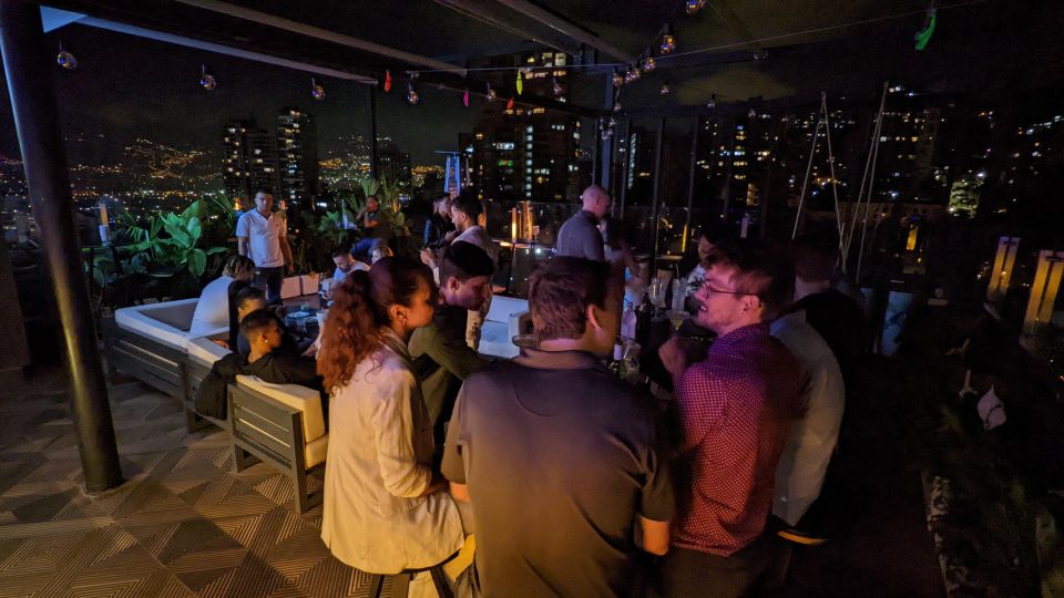 Medellín Nightlife: Rooftop Bar Crawl - Key Points