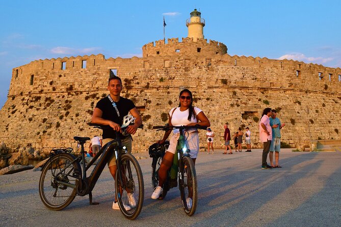 Mediaeval Rhodes E-bike Highlights Photo Tour Morning/Sunset - Overview of the E-bike Tour