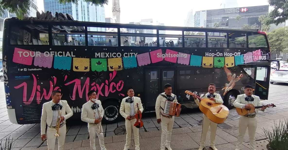 Mexico City: Mariachi Night Tour in a Panoramic Bus - Key Points