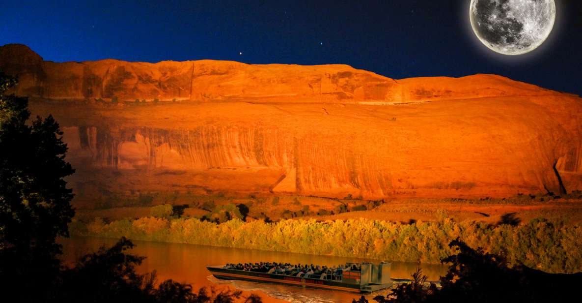 Moab: Colorado River Dinner Cruise With Music and Light Show - Key Points