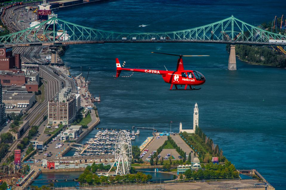 Montreal: Guided Helicopter Tour - Key Points