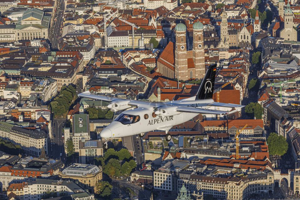 Munich: Scenic Flight Over Munich, Lakes, Castles, Alps From Augsburg - Key Points