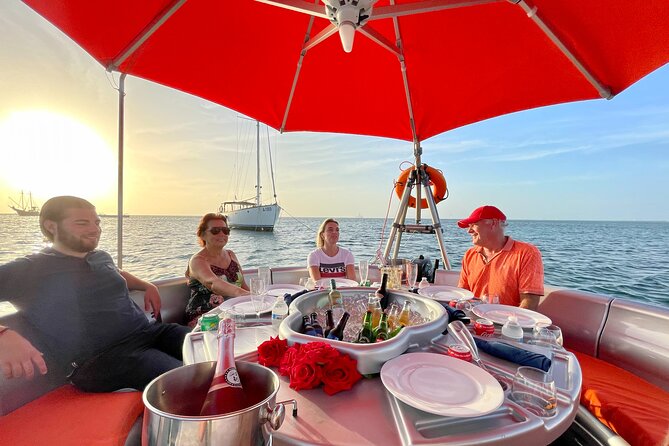 Noord, Aruba: Exclusive Private Dinner Aboard the Aqua Donut - Key Points