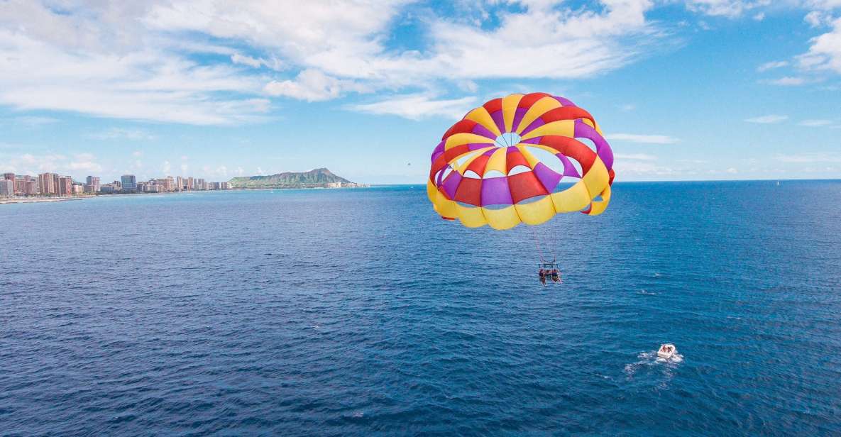 Oahu: Deluxe Diamond Head Hike and Sunrise Parasail - Key Points