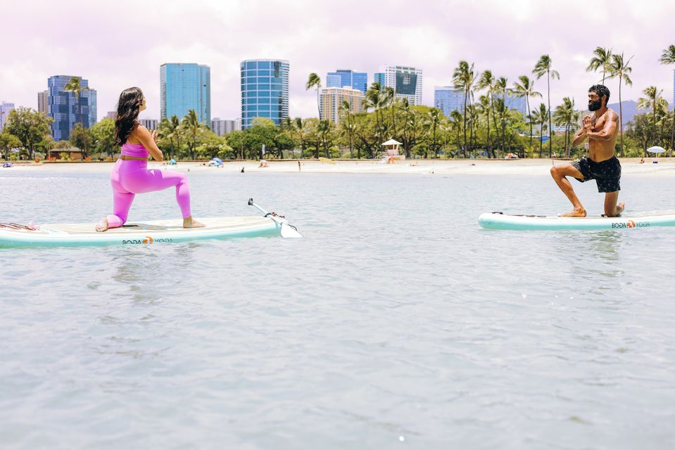 Oahu: South Shore SUP Yoga Class and Paddle - Key Points