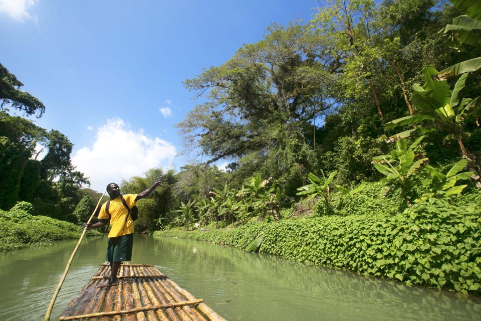 Ocho Rios: Horseback Riding in the Ocean & Bamboo Rafting - Key Points