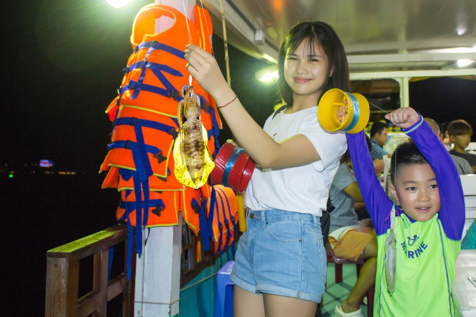 Op2. Phu Quoc Sunset and Night Squid Fishing With Dinner - Key Points
