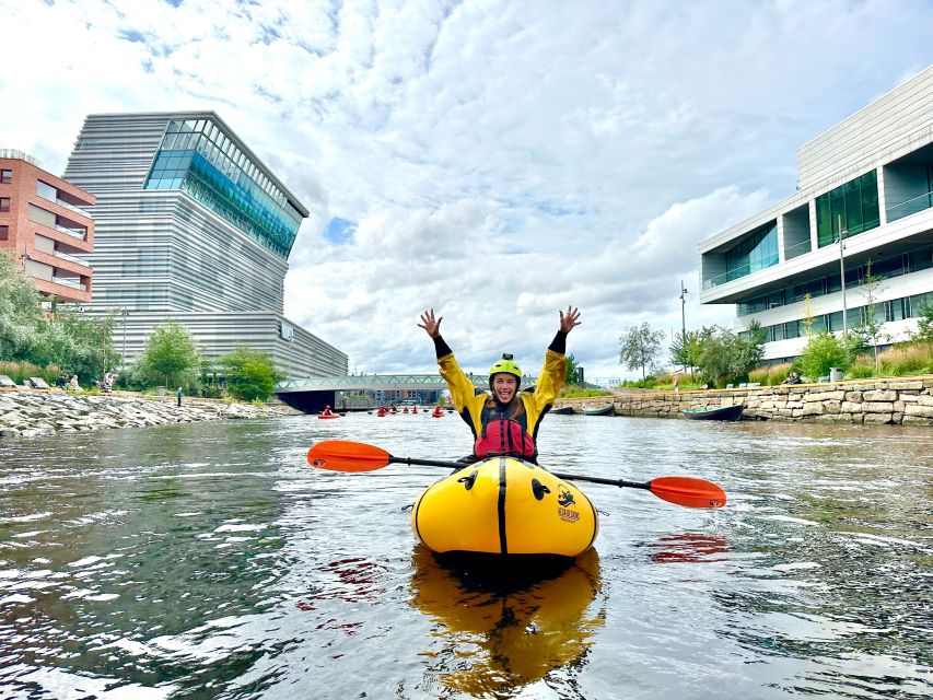 Packraft Tour on the Akerselva River Through Central Oslo - Good To Know