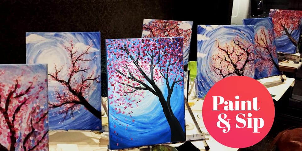 Paint & Sip: Paint and Wine Workshop With Welcome Drink - Good To Know