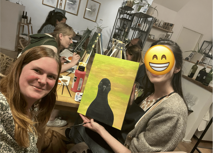 Paint & Sip: Paint and Wine Workshop With Welcome Drink - Overview and Pricing