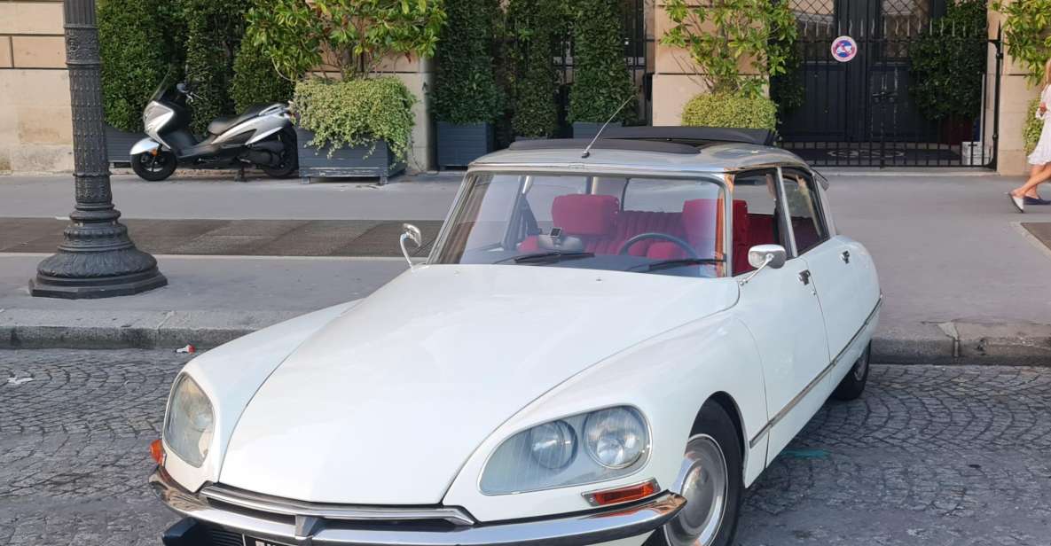 Paris: City Discovery Tour by Vintage Citroën DS Car - Key Points