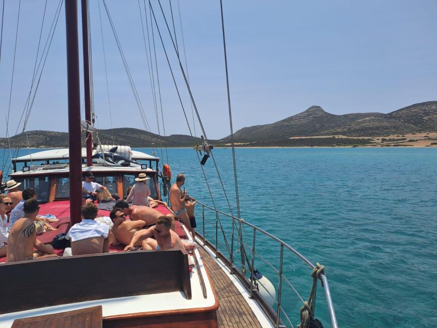 Paros: Traditional Gulet Shared or Private Island Cruise - Key Points