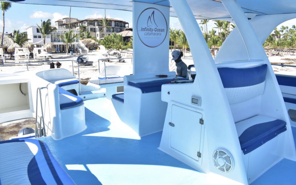 Party Boat Catamaran Trinity| Snorkeling| Private Beach