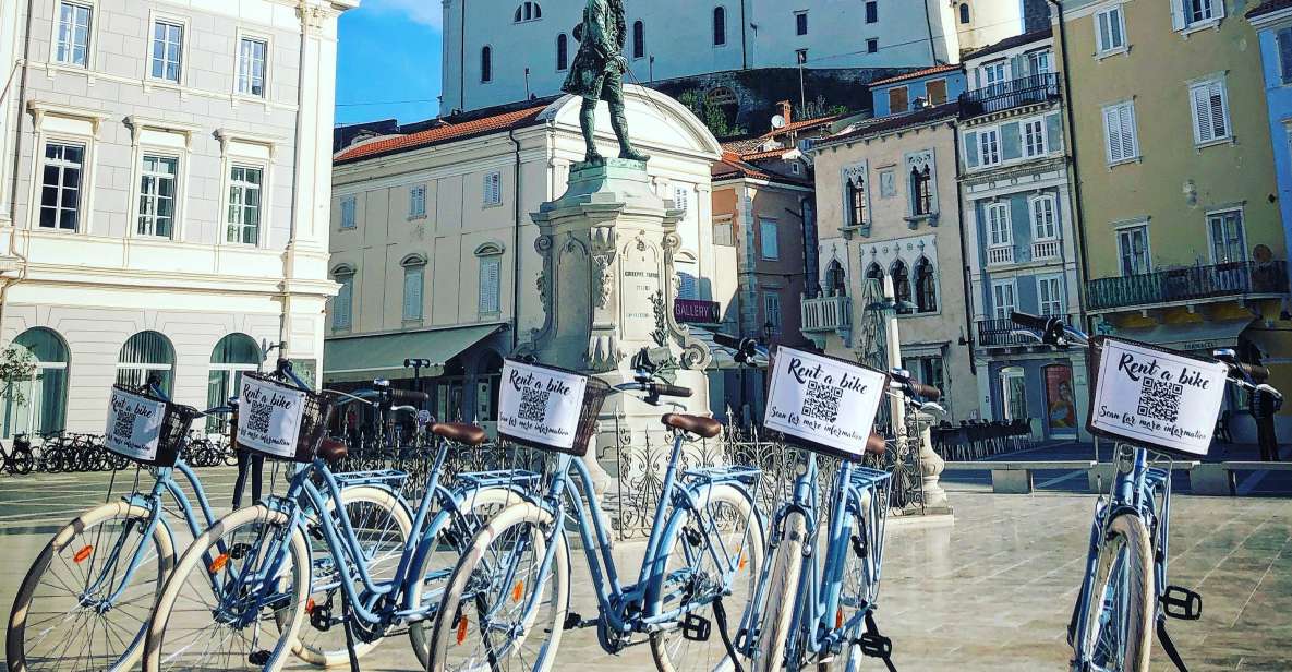 Piran: Bike Rental With Map, Helmet, Water Bottle and Lock - Key Points