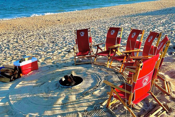 Private Beach Fire Montauk - Overview of Beach Fire Experience