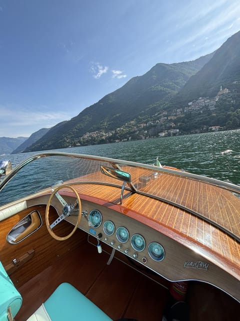 Private Tour on a Vintage Boat on Lake Como - Key Points