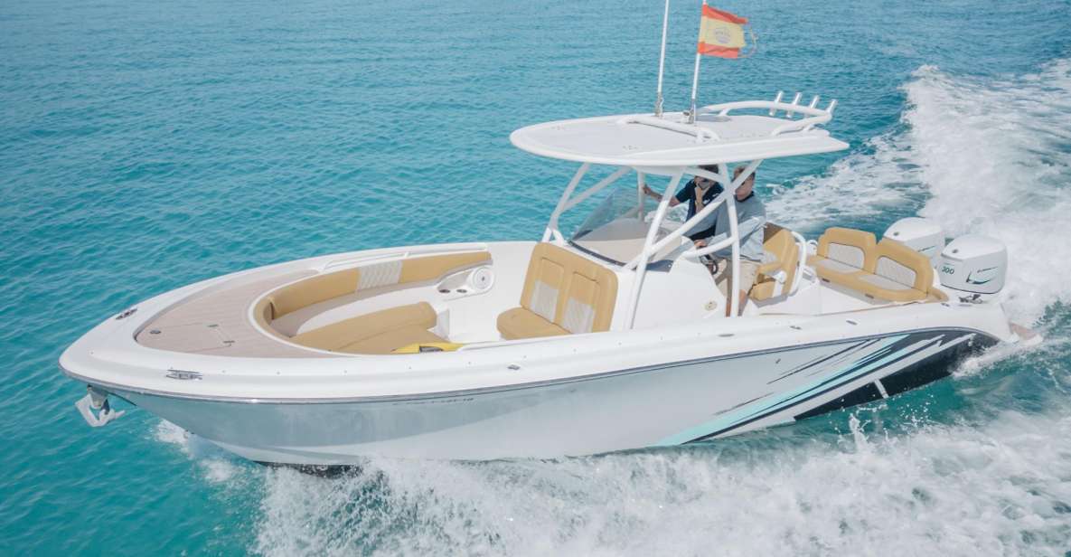 Pronautica Boat With Skipper & Fuel 2 Hours Sunset Alcanada - Key Points