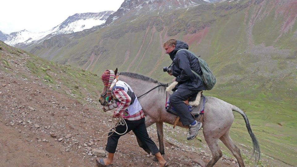 Rainbow Mountain Horseback Riding Tour + Buffet Lunch - Key Points