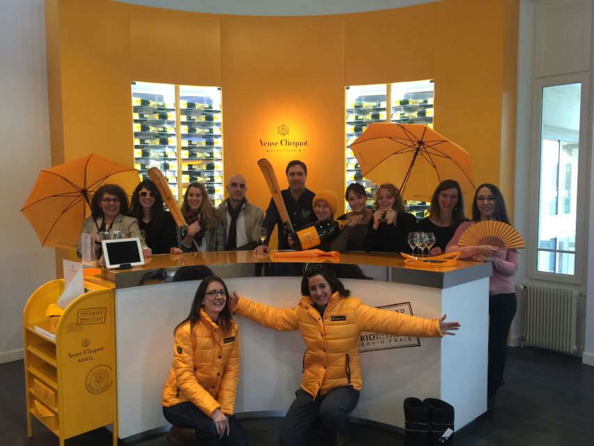 Reims/Epernay: Private Veuve Clicquot Champagne Tasting Tour - Key Points