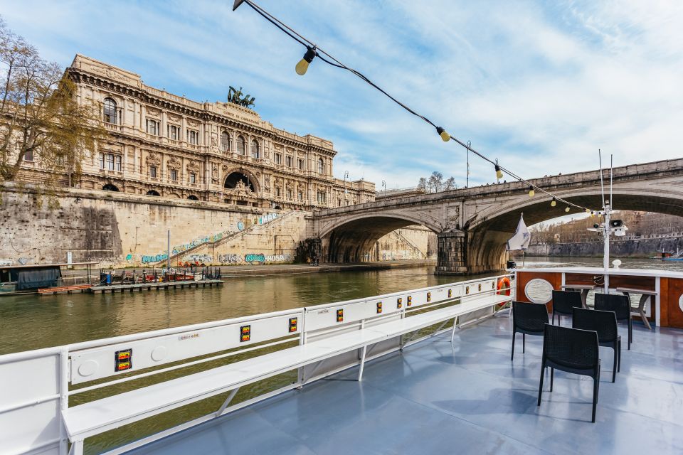 Rome: 24-Hour Hop-On Hop-Off River Cruise - Key Points