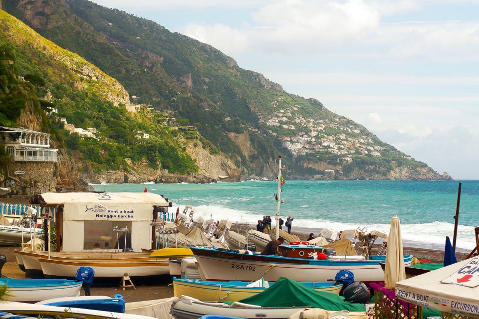 Rome: Amalfi Coast Boat Cruise & Guided Coastal Towns Tour - Key Points