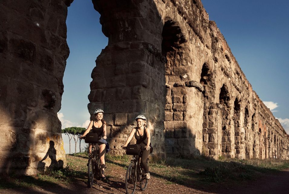 Rome: Appian Way, Aqueducts & Optional Catacombs E-Bike Tour - Key Points