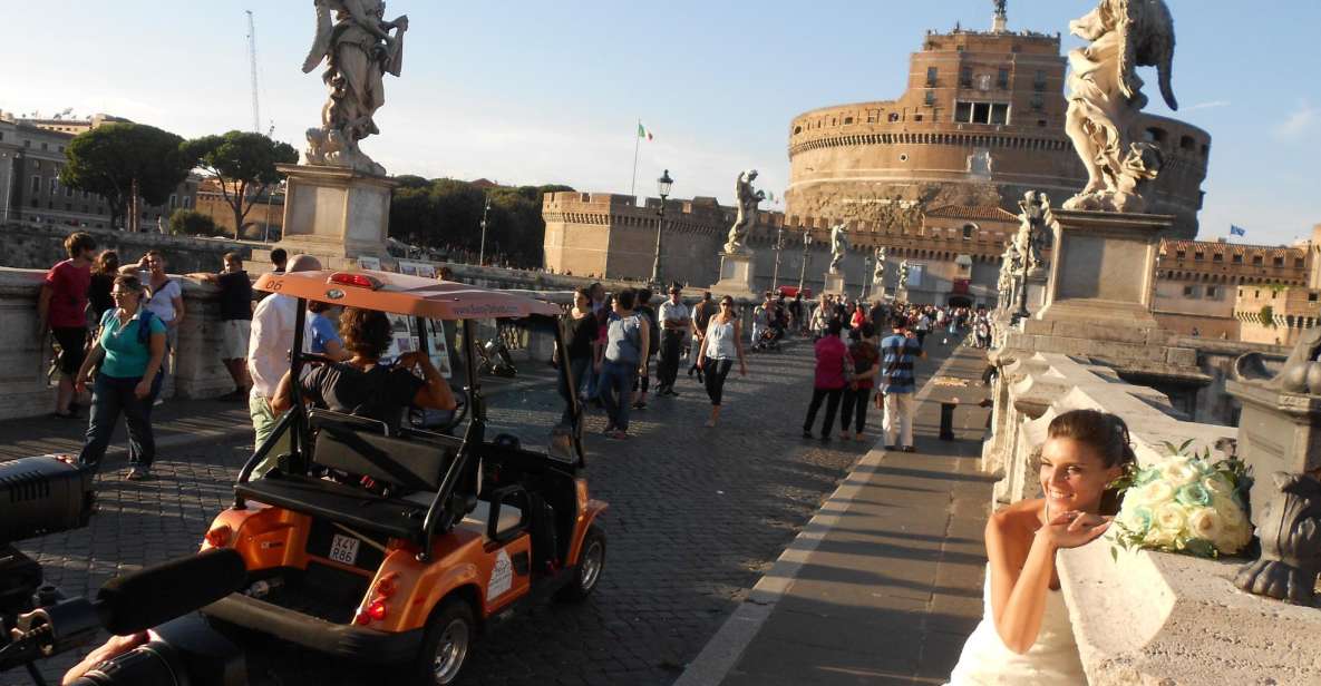 Rome at Sunset: Romantic Tour in an Electric Golf Cart - Key Points