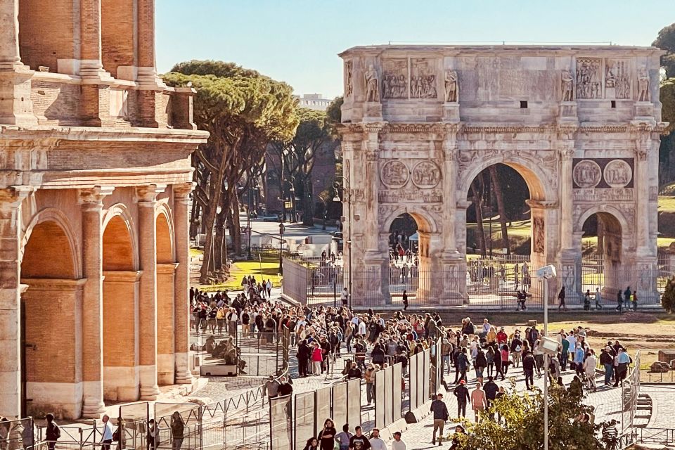 Rome: Colosseum, Palatine Hill and Roman Forum Guided Tour - Key Points