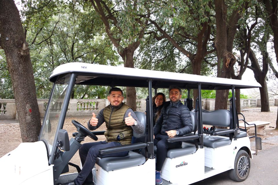 Rome: Golf Cart Tour in Villa Borghese - Key Points