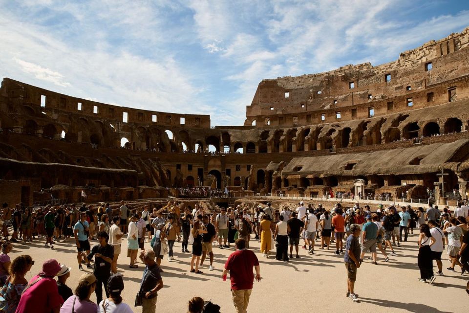 Rome: Guided Tour of Colosseum With Arena and Roman Forum - Key Points