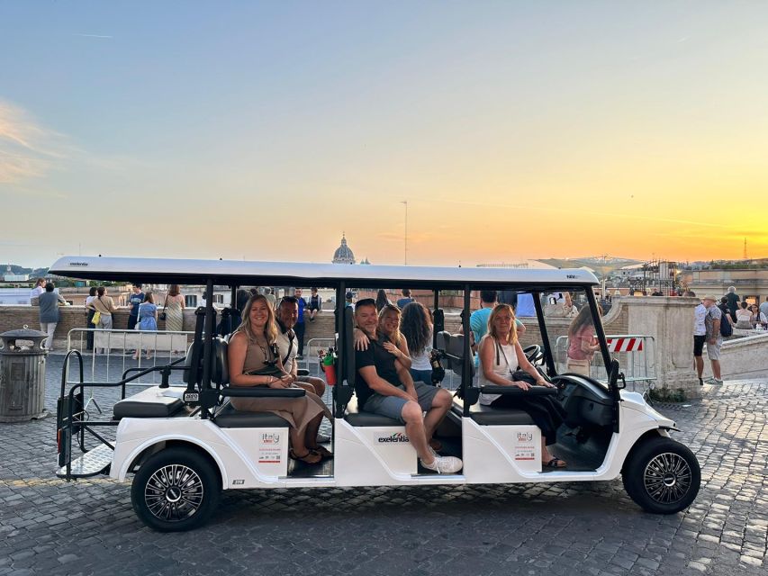 Rome: Hidden Gems and Catacombs Tour by Golf Cart - Key Points