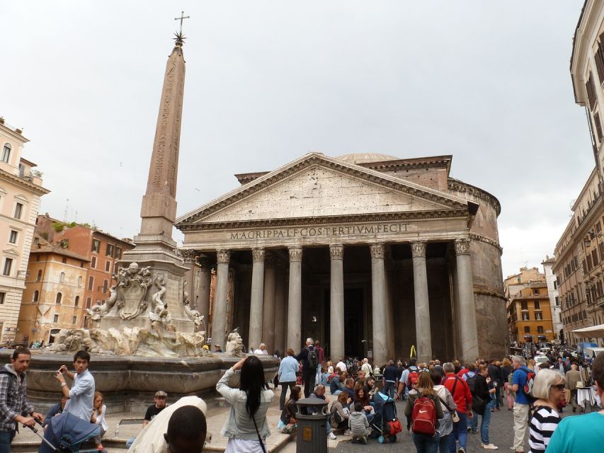 Rome: Pantheon Guided Tour With Entry Ticket and Headsets - Key Points